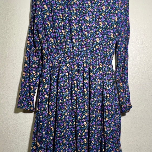 ZARA Shoulder ZARA BLUE FLORAL PRINTED Floral Print - Picture 10 of 15